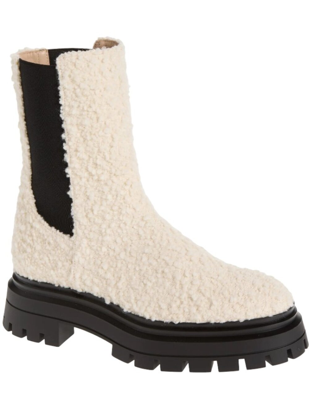 STUART WEITZMAN Bedford Booties Cream